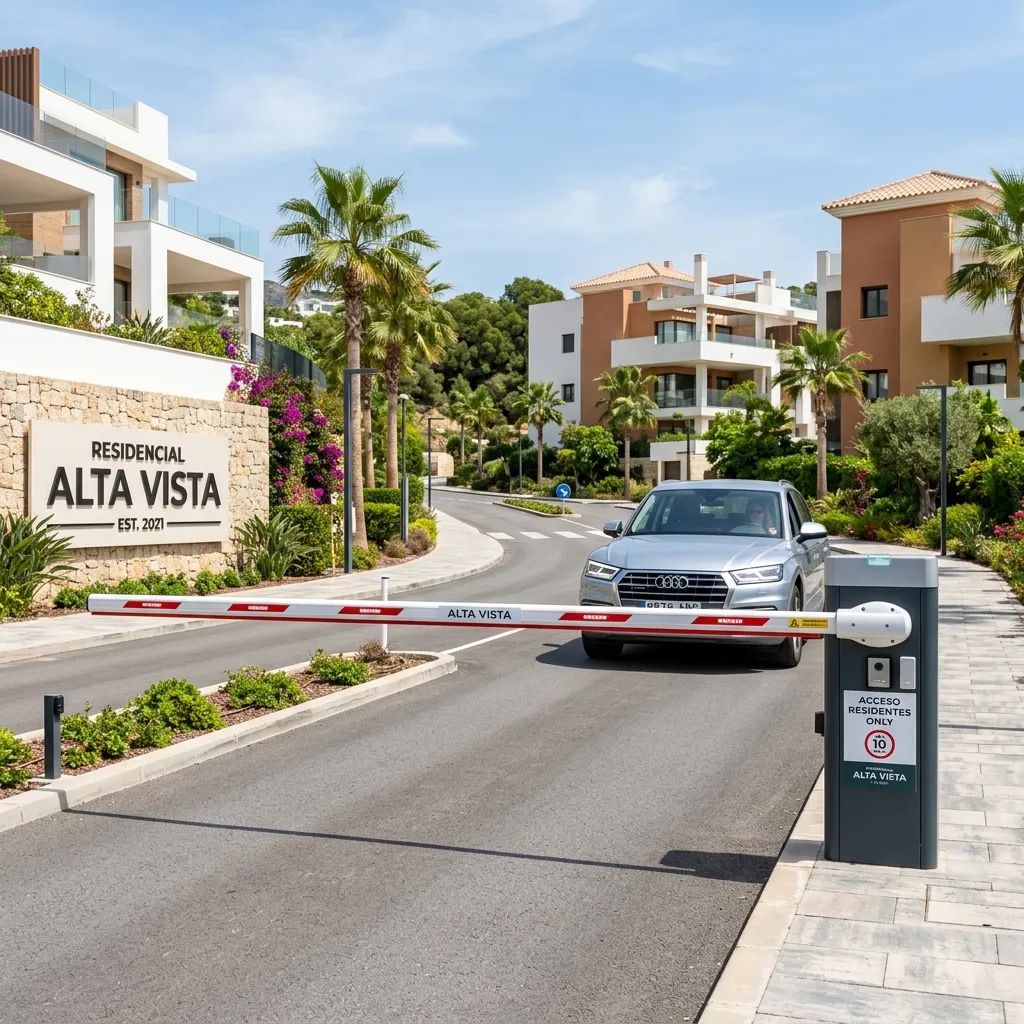 Barrera de acceso a comunidad